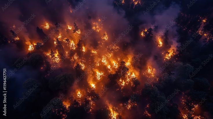 Wildfire damage: UAV photogrammetry Services 
