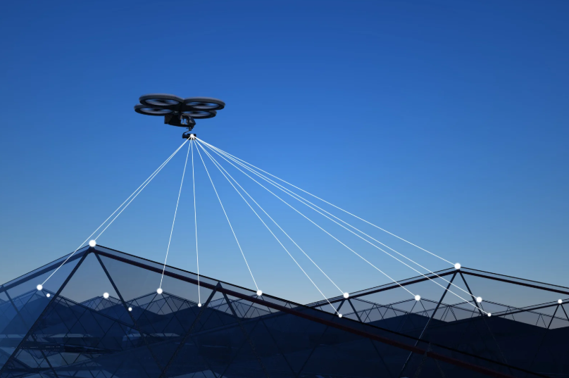 LiDAR drone for property surveying